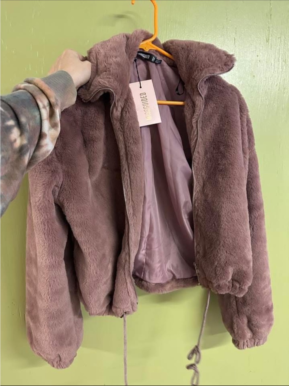Misguided Faux Fur Jacket